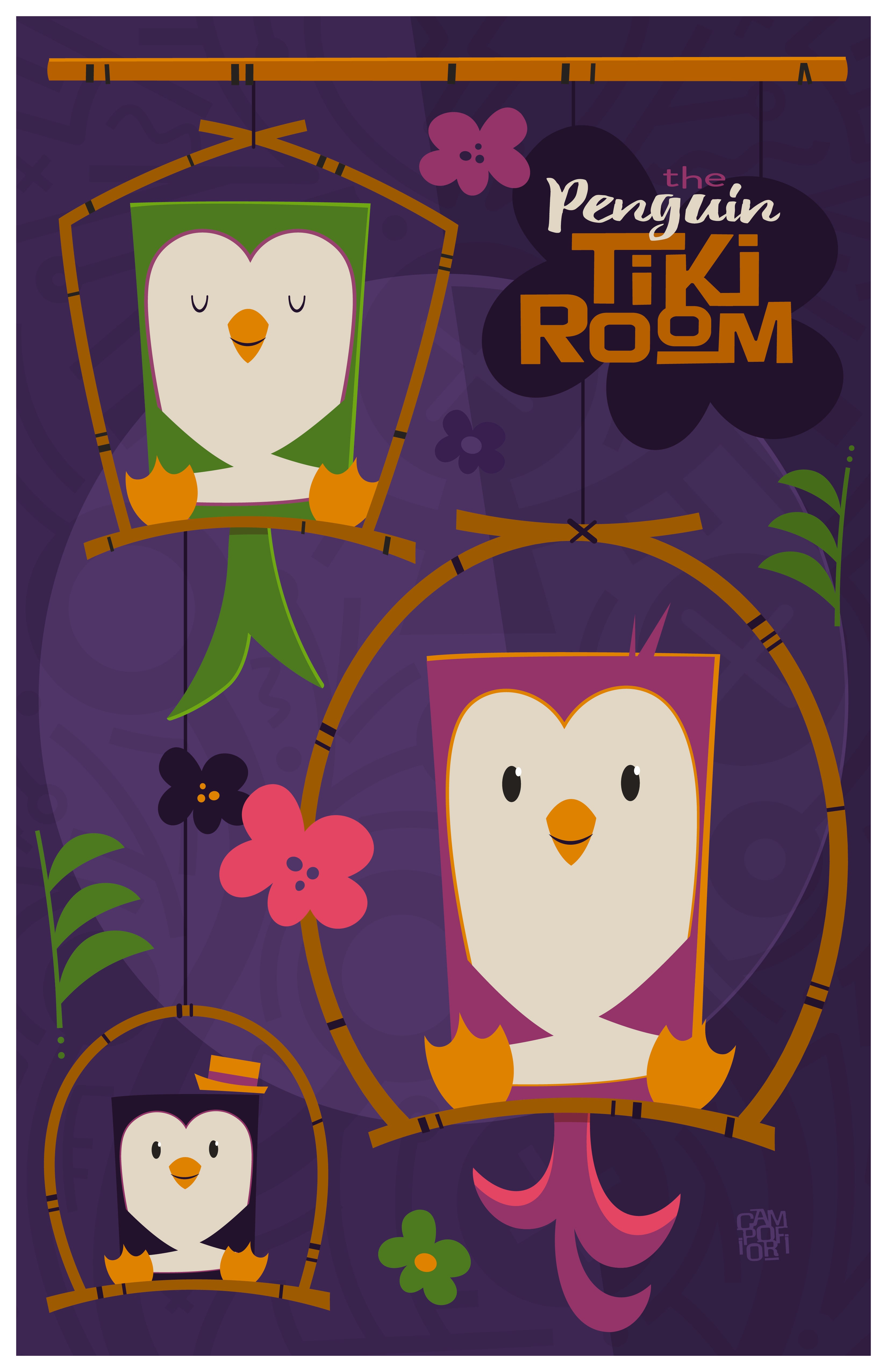 the Penguin Tiki Room