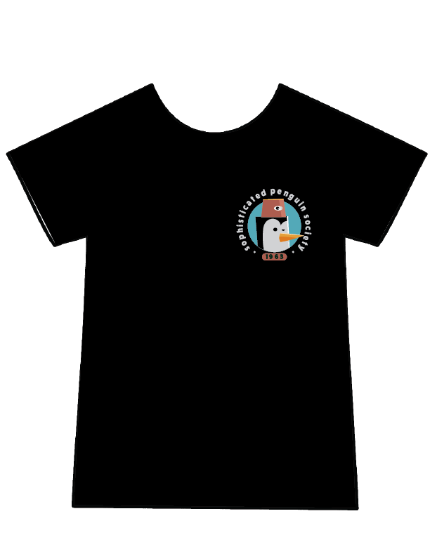 Sophisticated Penguin Society T-Shirt