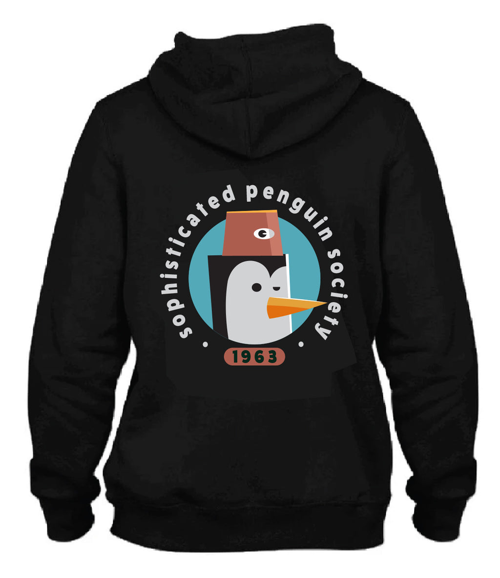 Sophisticated Penguin Society Hoodie